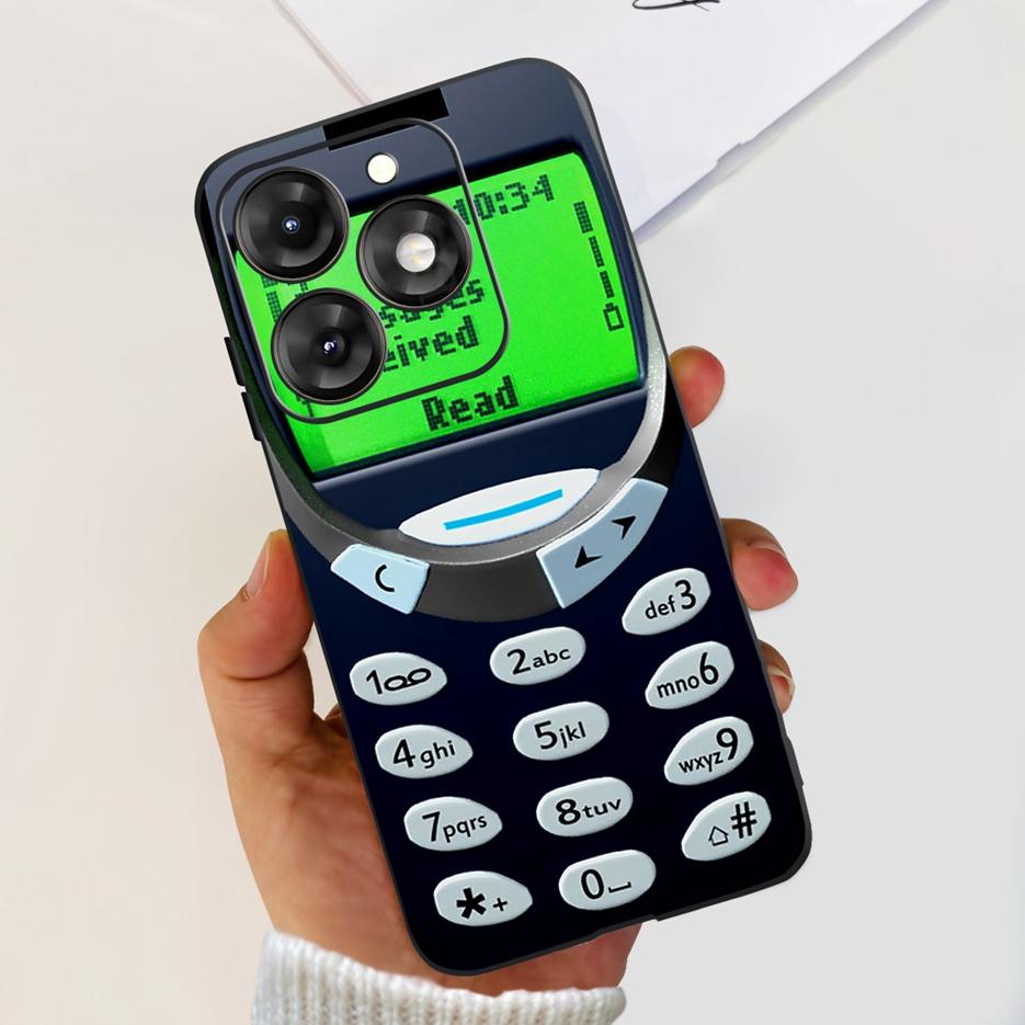 Чехол для ITEL A70 A665L Стильный Чехол с Рисунком Мультяшный Мягкий Силиконовый Чехол для Телефона Для Itel A70 A 70 ItelA70 Задняя Крышка 6.6'' Fundas
