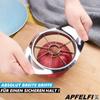 APFELFIX Stainless Steel Apple Slicer Apple Cutter Pear Slicer Fruit Slicer Corer
