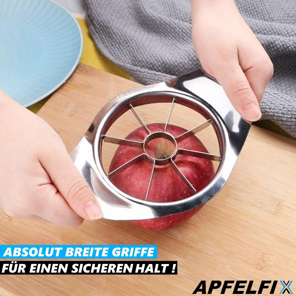 APFELFIX Stainless Steel Apple Slicer Apple Cutter Pear Slicer Fruit Slicer Corer