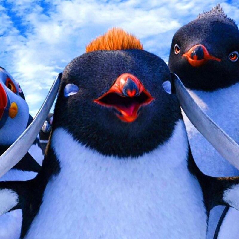 5D Diamond Painting Penguin Full Round Drill Animal Diamond Embroidery Mosaic Rhinestone Home Decor Wall Art Gift