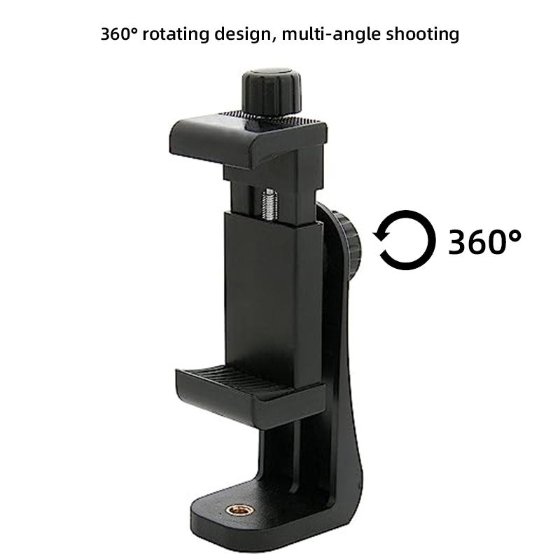 Штатив-держатель для телефона, стандартный адаптер, поворотный кронштейн для цифровой камеры, монопод, регулируемый для iPhone, видеокамер, мобильных телефонов