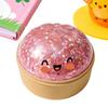 Dumpling Shape Slow Rising Squeeze Toys Soft Pocket Stress Balls Desk Accessories for Adults Kids Home Office Classroom Travel