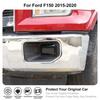 Smoked Black Front Fog Light Lamp Cover Trim For Ford F150 2015- Accessories