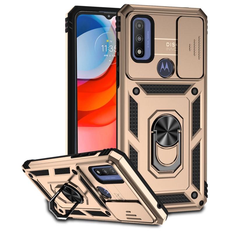 Чехол для Motorola Moto G Pure, чехол для Moto G Pure Coque, Fundas, слайд-объектив, магнитное кольцо, держатель, задний бампер