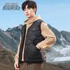 SNOWFLYING Men's Lightweight V-Neck Duck Down Vest