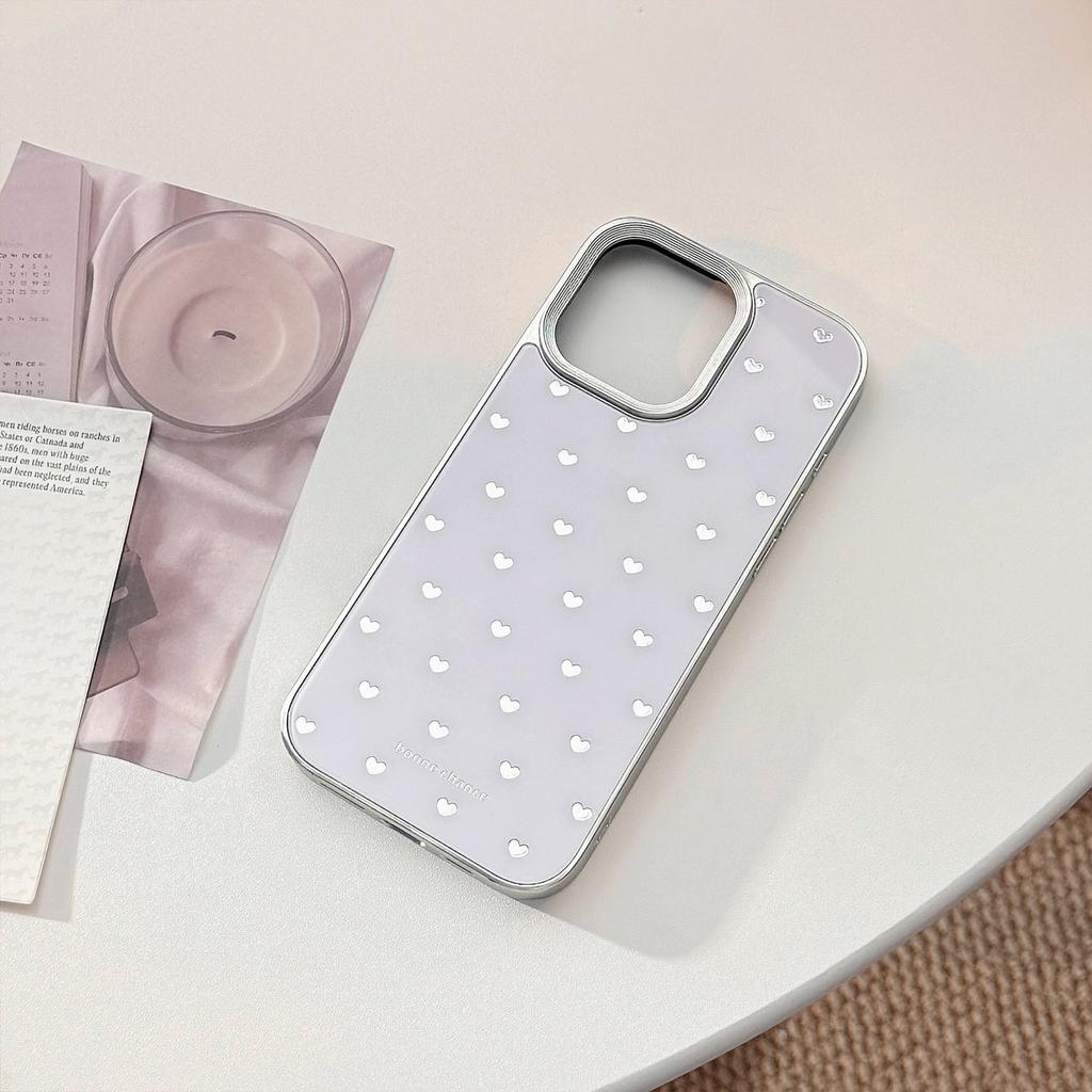 Позолоченный Ins Love Яблоко 16 Чехол для мобильного телефона 17pro Max Подходит для IPhone14 Противоударный 11 Стекло 13 Жесткий чехол