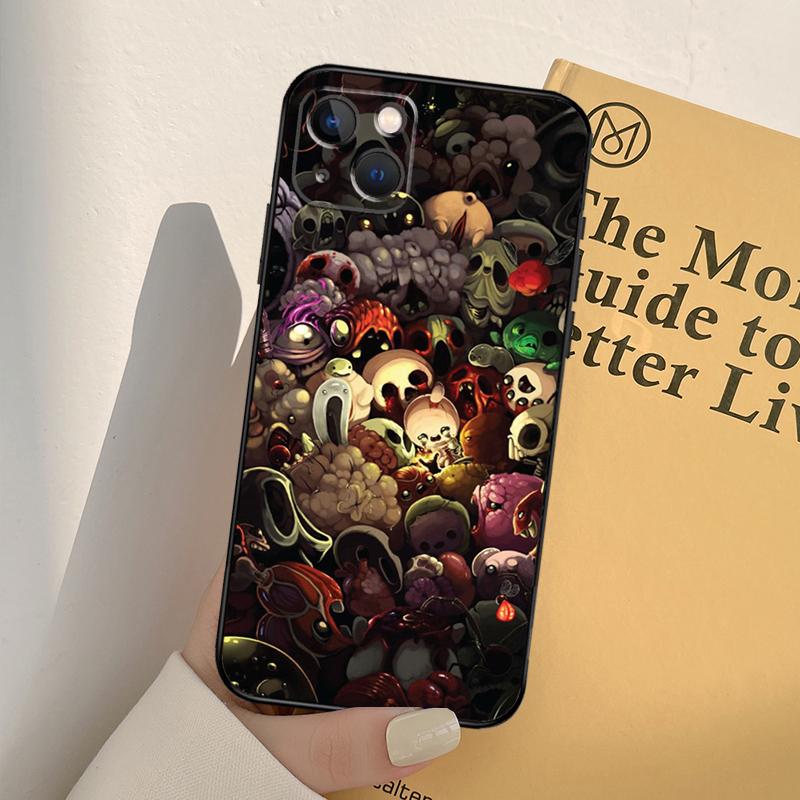 Чехол для телефона The Binding Of Isaac для iPhone 16 15 14 Pro Max Plus 12 11 13 Pro Max 12 Mini 13 Mini