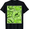 Green Comic Book Green Graphic T-Shirt