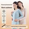 Women's 2024 Thermal Underwear Set: Antibacterial, Thickened Velvet, Autumn/Winter Bottoming Shirt & Pants