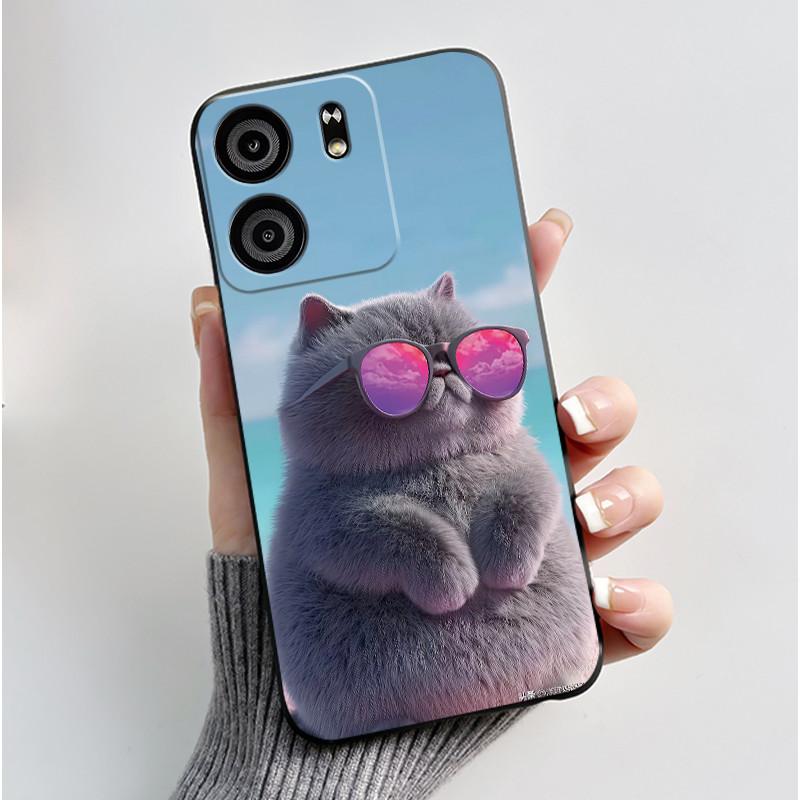 Чехол для BLU View 5 Чехол Роскошный Дракон Милый Крутой Мальчики Девочки Черный Матовый Мягкий Силикон Задняя Крышка Чехол для Телефона BLU View5