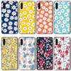 Broken Flower Small Fresh Phone Case For Realme GT 2 9i 8i 7i Pro X50 X2 C35 C21 C20 C11 C3 Soft Black Phone Cover