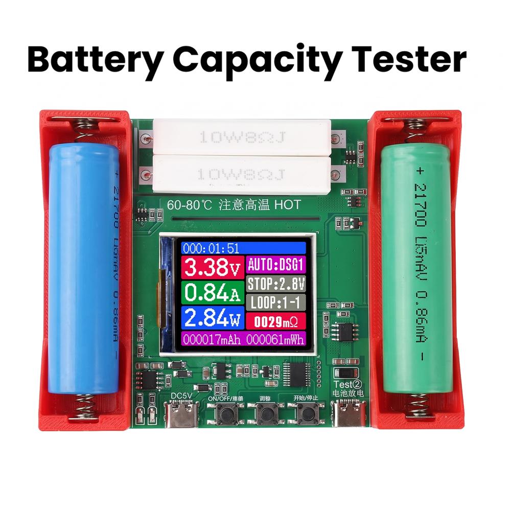 BT1-1CHN 11711 Battery Capacity Tester Internal Resistance Tester Automatic Charge-Discharge Module Electronic Load Tester