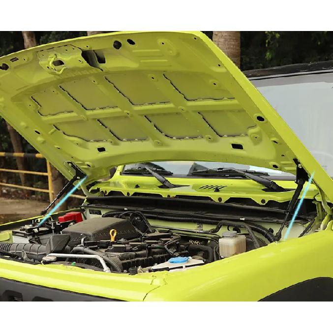 Для Suzuki Jimny JB64 JB74 2019-2025 Автоаксессуары Передняя крышка капота Стойки газовые амортизаторы Подъемные опоры Стержни 2 шт.