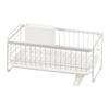 Slim Dish Drainer Basket, Modelier, White, HC-507