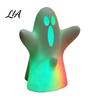 Indoor Party Decor for Kids Halloween Ghost Decorative Light, Spooky LED Table Lamp Ornament, Funny Desktop Decoration Handmade Room with Colorful
