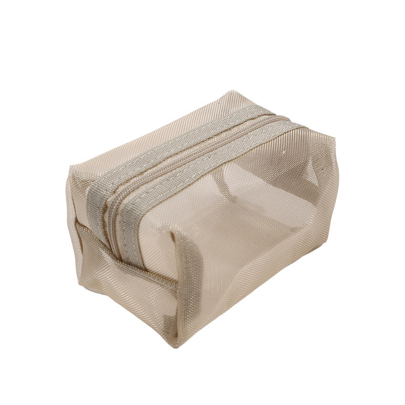 Mesh Storage Bag, Mini Portable Bag, Headphone Storage Bag, Data Cable Storage Box, Portable Lipstick Zipper Bag
