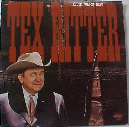 Виниловая пластинка TEX RITTER Chuck Wagon Days ST213 Capitol Records 1969 США Кантри/Фолк Б/у