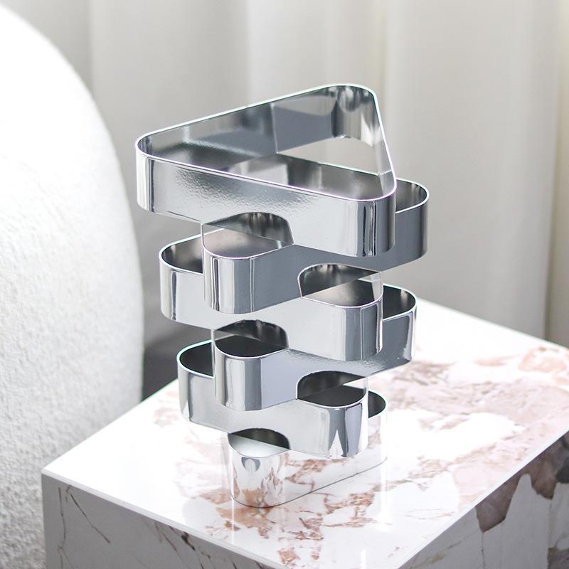 Легкая роскошная дизайнерская нестандартная декоративная ваза, высококлассная художественная цветочная композиция, кабинет, гостиная, винный шкаф, вход, украшения