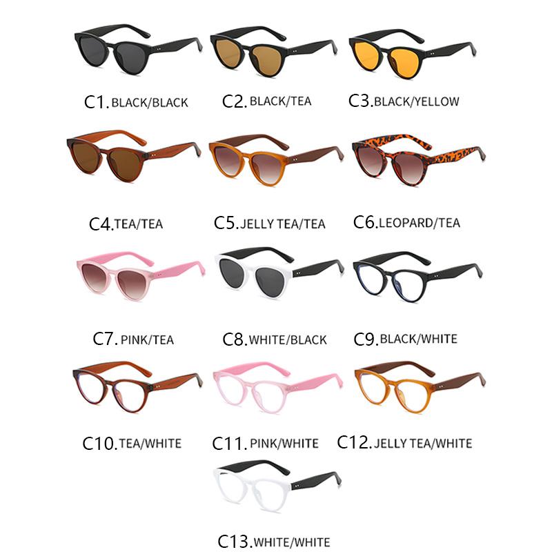 Anti-Blue Light Glasses Vintage Classic Round Eyewear Women Fashion Luxury Eyeglasses Blue Light Blocking Man Lady Eyeglas