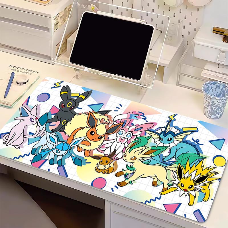 Mouse Pad PPokemon Anime Game Gaming Accessories Varmilo Keyboard Pad PC Computer Rubber Desk Mat Carpet Cartoon style Mousepad