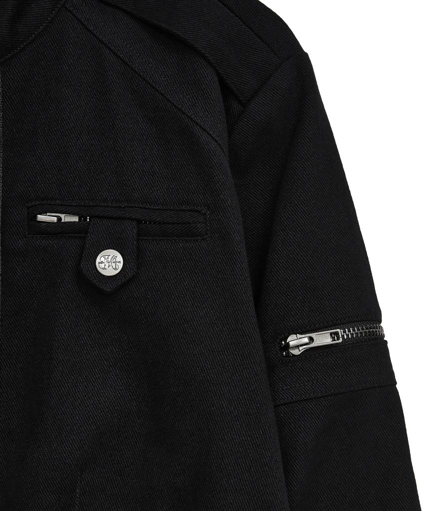 MIDNIGHT MOVE 2 Zip Jacket (Black)