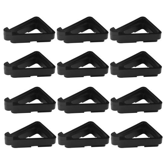 4/8/12 шт. подушечки для ног, термостойкие подставки для цветочных горшков, высокая стабильность, треугольная форма, приподнятые подставки для горшков для растений, ножки для горшков