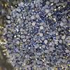Zk Eco-Friendly High-quality Light Sapphire Color Gold-plated Hot Fix Glass Rhinestones 12 Facets Flat Back Clothing Accessories