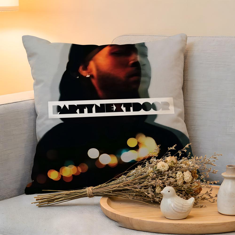 Cushion Cover Linen SkinFriendly Soft Decorative Case For Sofa Home Decor Hot Singer PPARTYNEXTDOOR Pillow cover