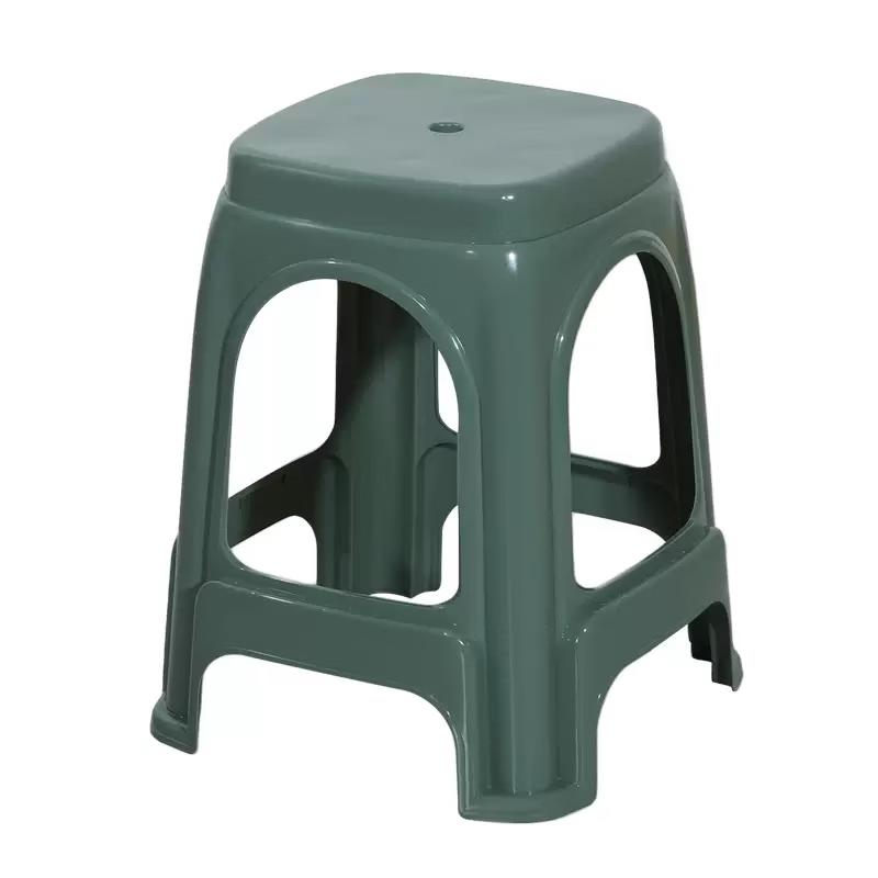 Qicaijiang Stackable Plastic Square Stool