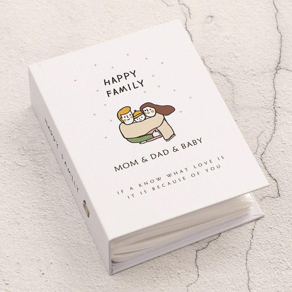 4R 100pcs Photo Album Memorial Book Cartoon Insert Recall Cute Good Time Child Gift Cute Cartoon Photo Albums