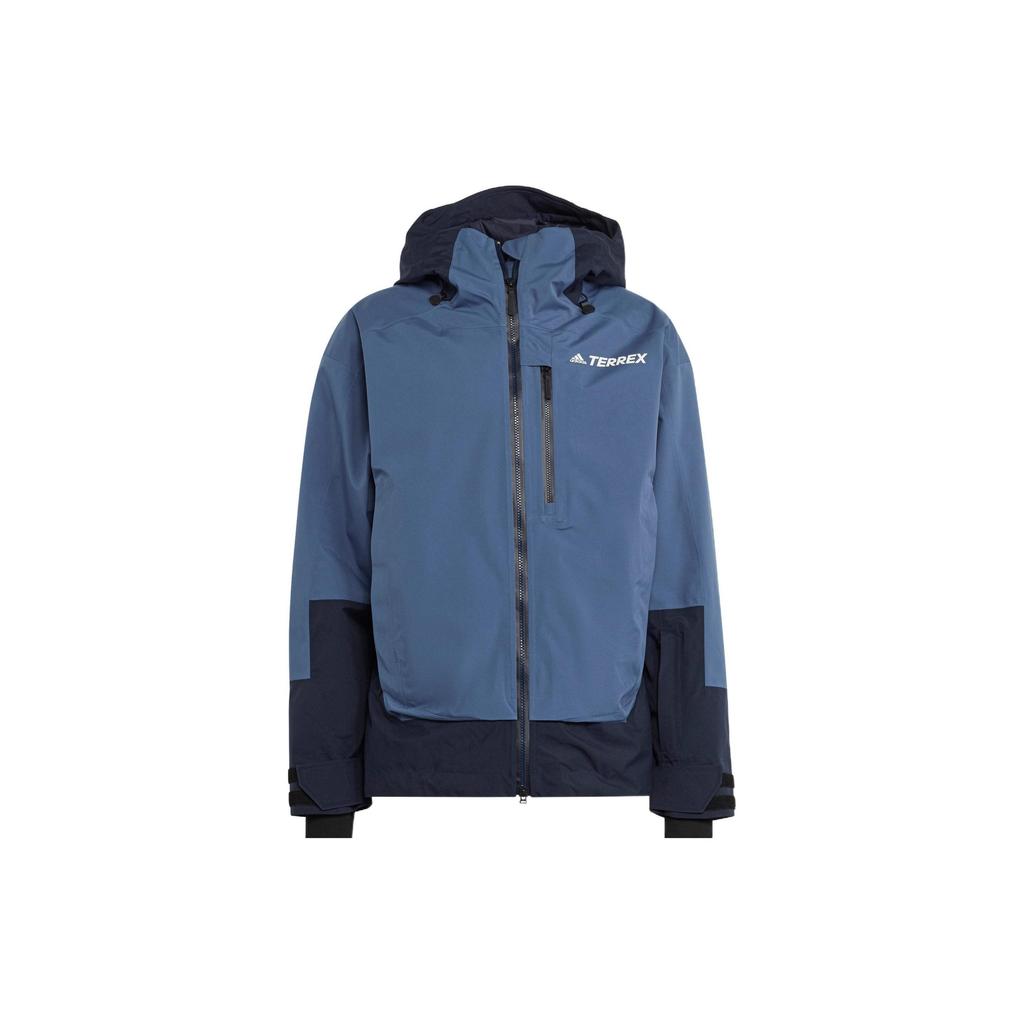 adidas Куртки Мужские Синие С Капюшоном Умеренные Другие HI5516
