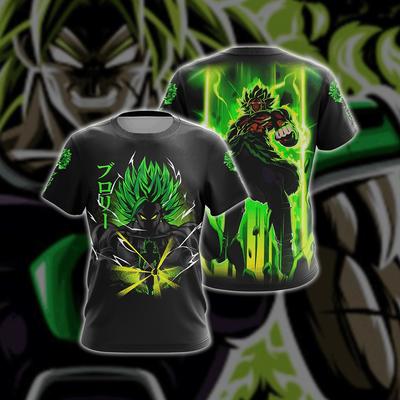 Футболка Dragon Ball Z Broly 3D