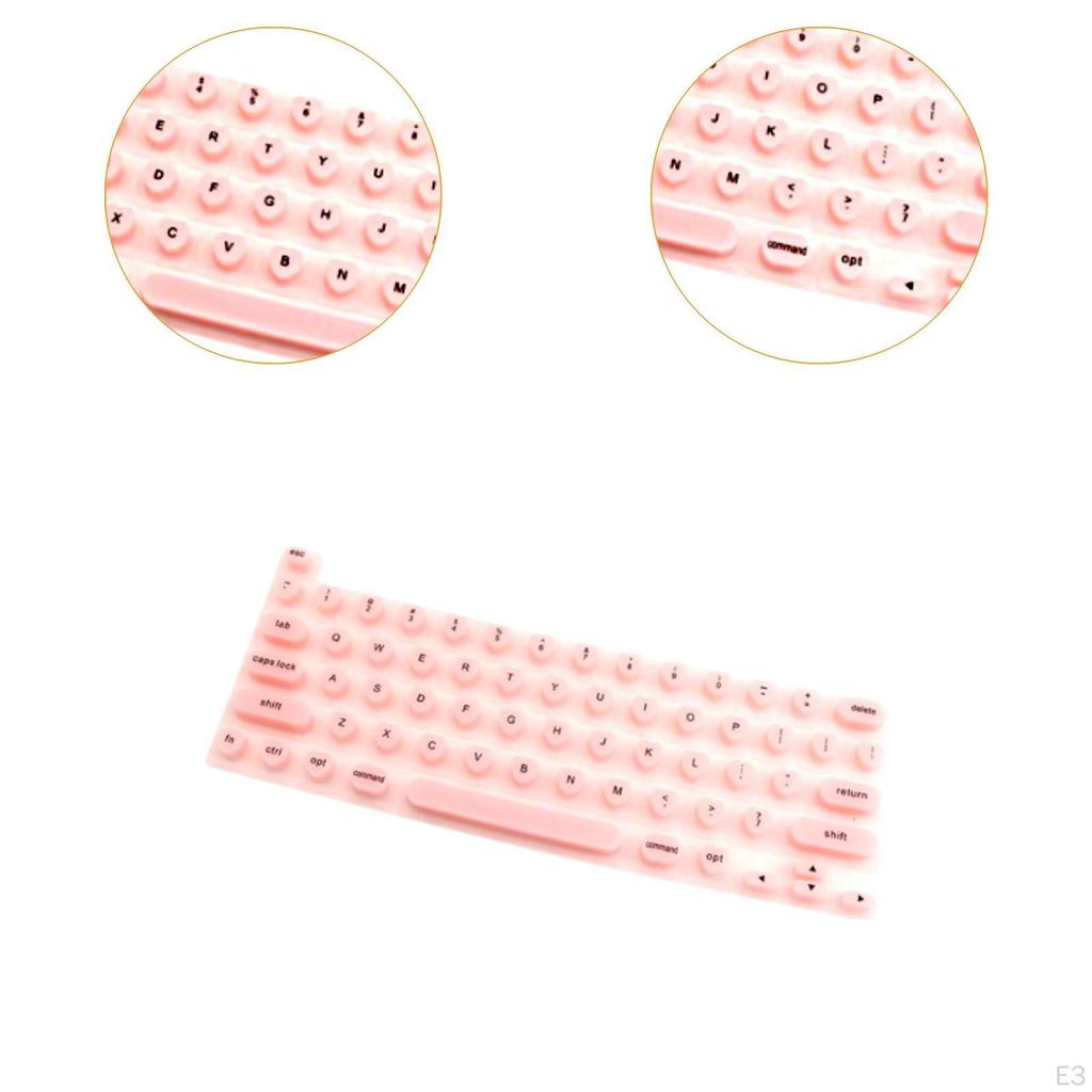 Пленка для клавиатуры Nail Art, легко моющаяся, рельефная, силикон, универсальная