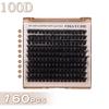 Dense D-Song Single-Cluster False Eyelashes 10-18Mm Daily Natural Curling Diy Segmented Grafting