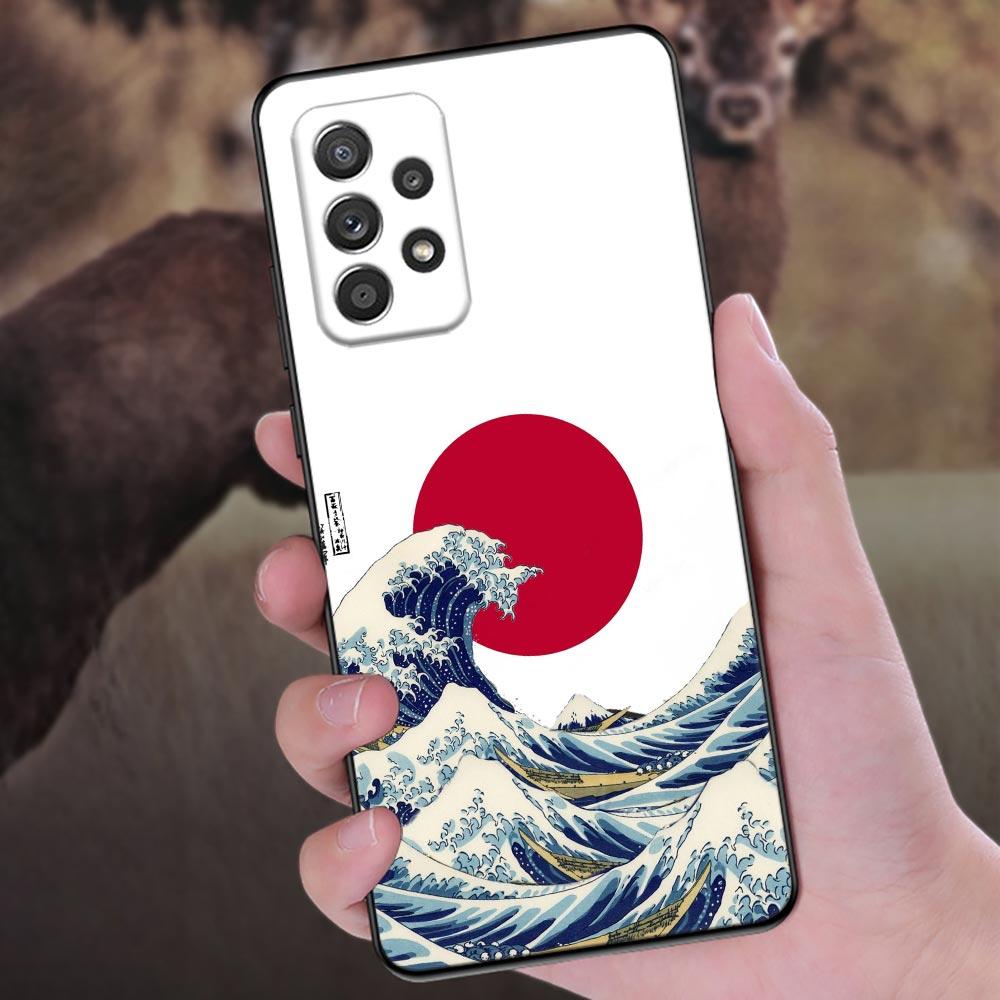 Чехол для телефона The Great Wave Кацусики Хокусай для Samsung Galaxy A57 A56 A37 A55 A36 5G A26 A54 A52 A35 A34 A17 A16 A15 A07