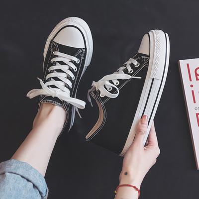 Весенние новые парусиновые туфли с толстой подошвой, увеличивающие рост, женские классические туфли в стиле ретро, маленькие белые туфли, матерчатые туфли в студенческом стиле