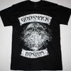 Винтаж GODSMACK BOSTON Тяжелый Хлопок Черная Полного Размера Унисекс Рубашка BL198 Унисекс Футболка