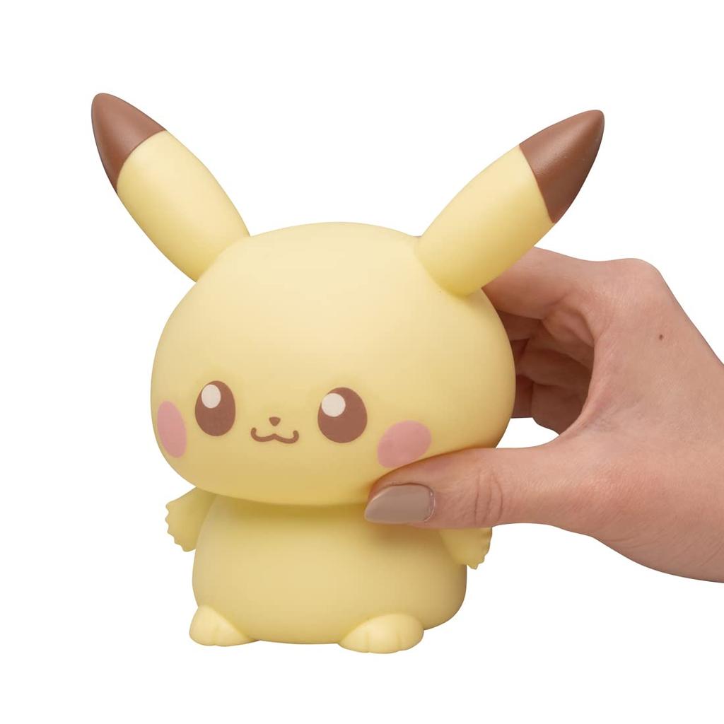 TAKARA TOMY Pokemon Pokepiece Puni Kyun Light Pikachu