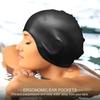 KAWAN Swimming Caps Men Women Long Hair Ear Protect Adults Silicone Swimming Caps High Elastic Waterproof Diving Bathing Hats