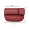 Car Seat Crack Filling Storage Box Auto Water Cup Phone Holder For Alfa Romeo 156 159 147 4C 8C 166 Giulia Giulietta MitoGF8 