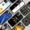 Чехол для телефона с магнитом для iPhone 17 Air 16 14 13 12 Pro Max 15 Plus, чехол-обложка MagSafe, с изображением самолета, вертолета, пилота