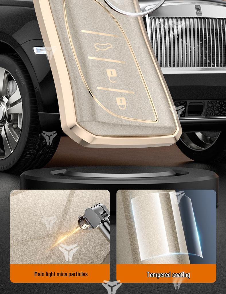 Lexus Car Key Case for ES300/EX260/RX450/LX500 - Aluminum Alloy Protective Cover