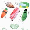 Supplies Pencil Bag Novelty Coin Bag Simulation Vegetable Plush Pencil Case Pen Case Pencil Pouch