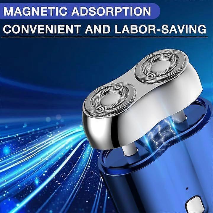 2026 Latest Model Gradientiscolor 2026 New Upgrade Pocket Shaver USB Mini Shavers, Wet and Dry Use, Rechargeable Waterproof Compact Electr