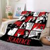 Scarface Quotes Flannel Blanket Throw Blanket Soft Warm Sofa Bed Camping Home Decor Unique Christmas Gift C921146