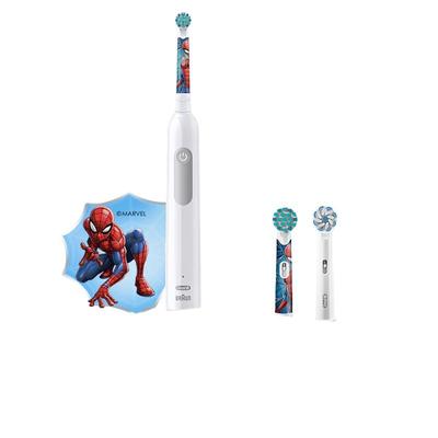 Электрическая зубная щетка Oral-B Pro 1 для детей, издание Человек-Паук, вилка CN (адаптер в комплекте)