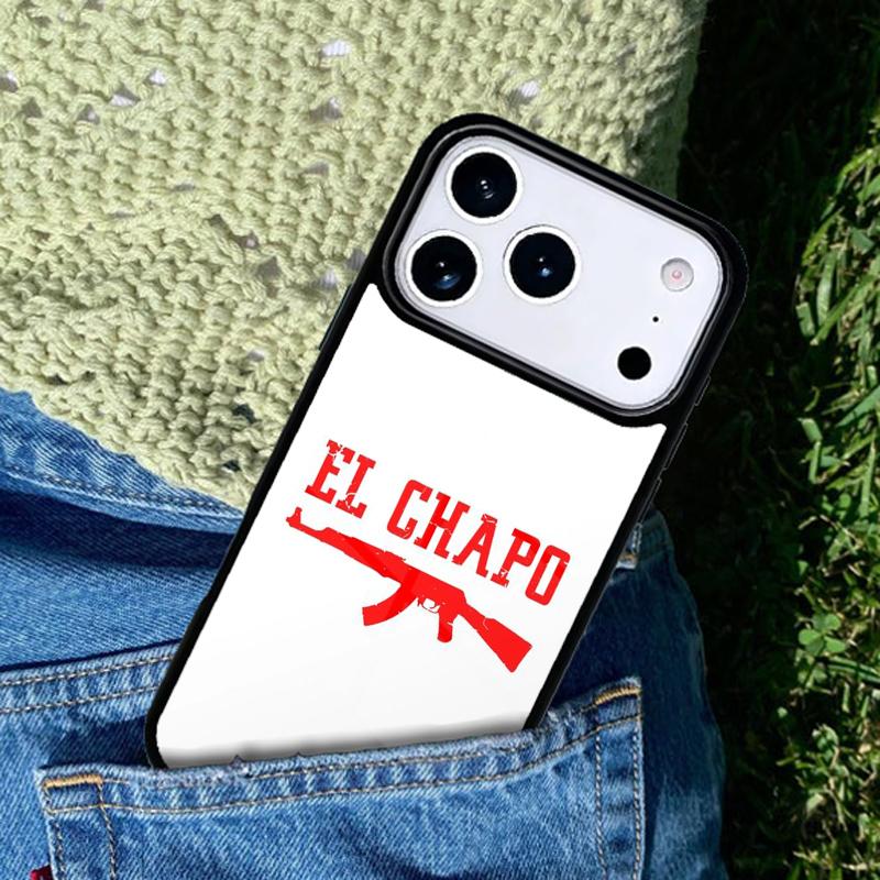 Чехол для телефона El Chapo Совместим с для IPhone 17air 16e 15 14 13 12 11Pro Max 17 Air