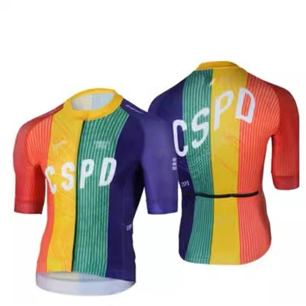 Exclusive for high-quality summer men's CSPD short-sleeved tops, bicycle competitive mountain bike riding suits