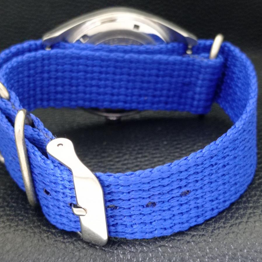 HMT PILOT AUTHENTIC INDIAN MENS MANUAL WINDING BLUE DIAL WATCH A600049-5 N101-a600049