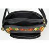 WTEMPO Ethnic Style Flower Bags Women Double-sided Embroidery Canvas Purse Mobile Phone Bag Women's Mini Messenger Bag